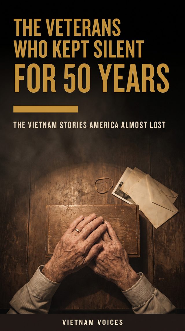 The Veterans Who Kept Silent for 50 Years